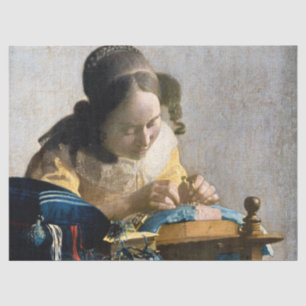 Papel De Seda Johannes Vermeer - O Lacemaker