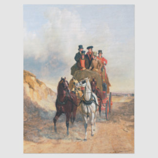 Papel De Seda John Frederick Herring | Royal Mail Coach
