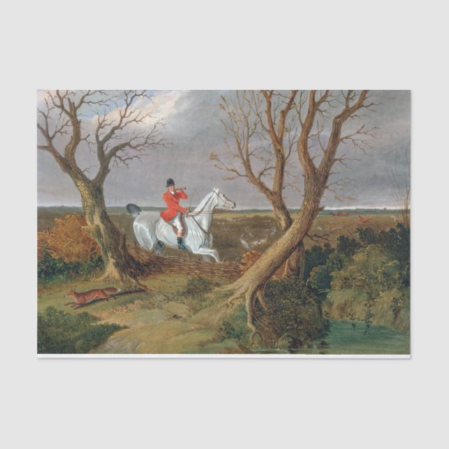 Papel De Seda John Frederick Herring Snr | Caça Suffolk: (Frente )