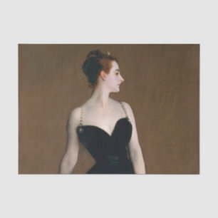 Papel De Seda John Singer Sargent Madame X Retrato Clássico