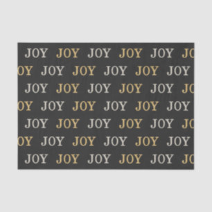 Papel De Seda JOY (brilho prateado/dourado)