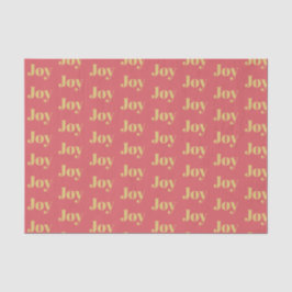 Papel De Seda Joy Christmas Tissue Paper