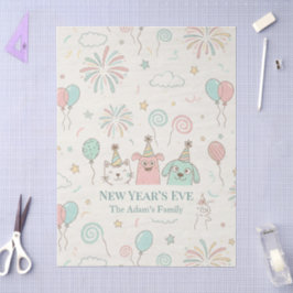 Papel De Seda Joyful New Year’s Eve Party 2026 