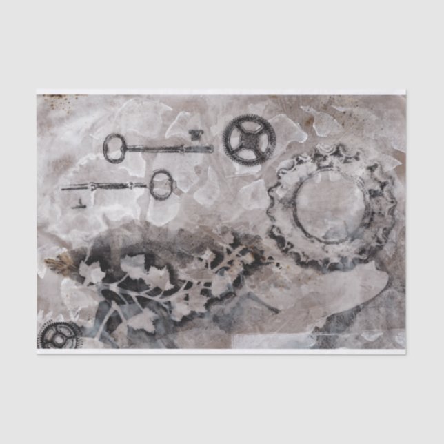 Papel De Seda justaposição II (Frente )