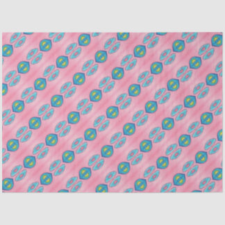 Papel De Seda KaleidoDreams Um Respingo Encantador de Cor