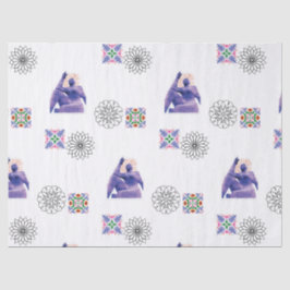 Papel de seda Kaleidoscópio da Escultura Stargazer