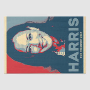 Papel De Seda Kamala Harris Para O Presidente 2024 - Esperança