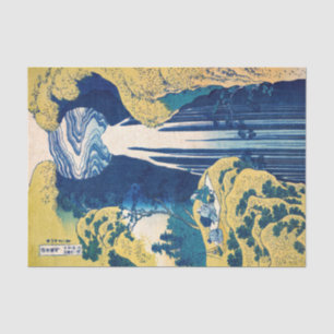 Papel De Seda Katsushika Hokusai - Amida Falls