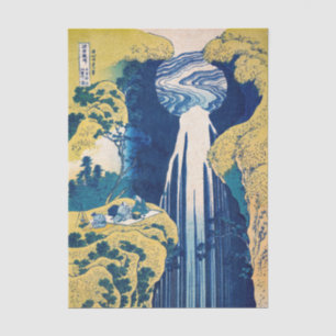 Papel De Seda Katsushika Hokusai - Cachoeira de Amida