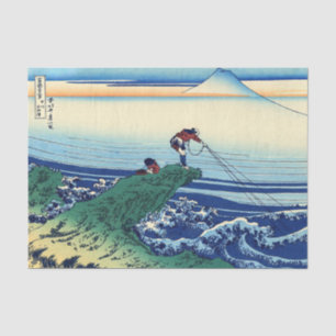 Papel De Seda Katsushika Hokusai - Kajikazawa na província de K
