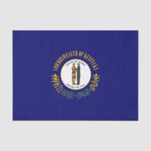 Papel De Seda Kentucky: Bandeira do Estado da Comunidade Bluegra
