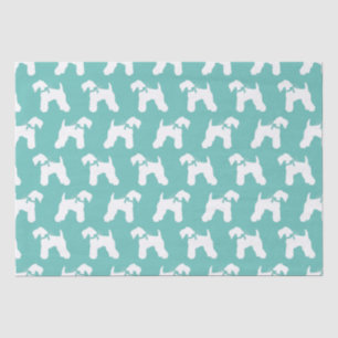 Papel De Seda Kerry Blue Terrier Dog Puppy