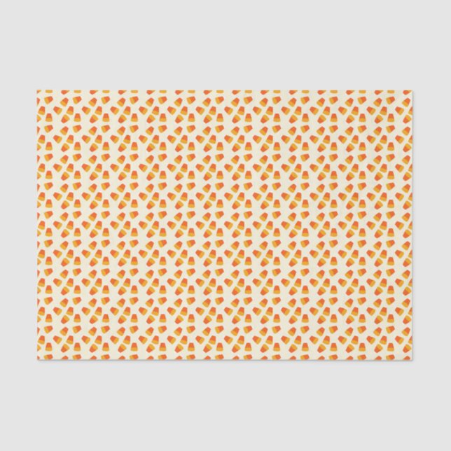 Papel De Seda Kids Halloween Candy Corn (Frente )
