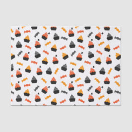 Papel De Seda Kids Halloween Party Candy Cupcakes