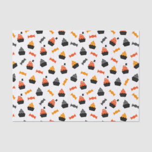 Papel De Seda Kids Halloween Party Candy Cupcakes