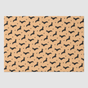 Papel De Seda King Short Hair Dachshund - padrão 1