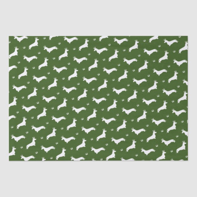 Papel De Seda King Short Hair Dachshund - padrão 2 (Frente )