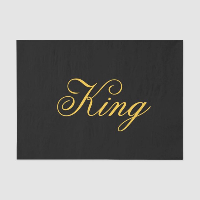 Papel De Seda King Tissue Paper (Frente )