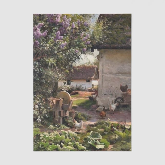 Papel De Seda Kitchen Garden by Peder Mork Monsted (Frente )