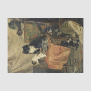 Papel De Seda Kittens no Play por Henriette Ronner-Knip