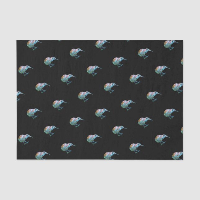 PAPEL DE SEDA KIWI DA NOVA ZELÂNDIA SIMPLES PAUA (Frente )
