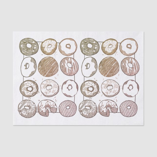 Papel De Seda KNIT DOZEN ROSQUINHA Tecido (Frente )