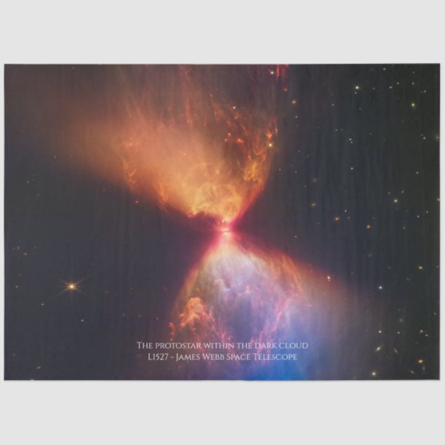 Papel De Seda L1527 e Protostar - James Webb Space Telescope (Frente )