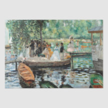 La Grenouillere, por Renoir, chique