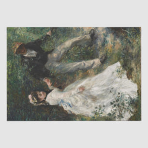 Papel De Seda La Promenade Renoir Impressionista Pintura