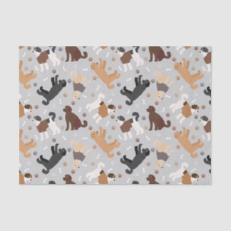 Papel De Seda Labradoodle / Ossos e patas de Goldendoodle