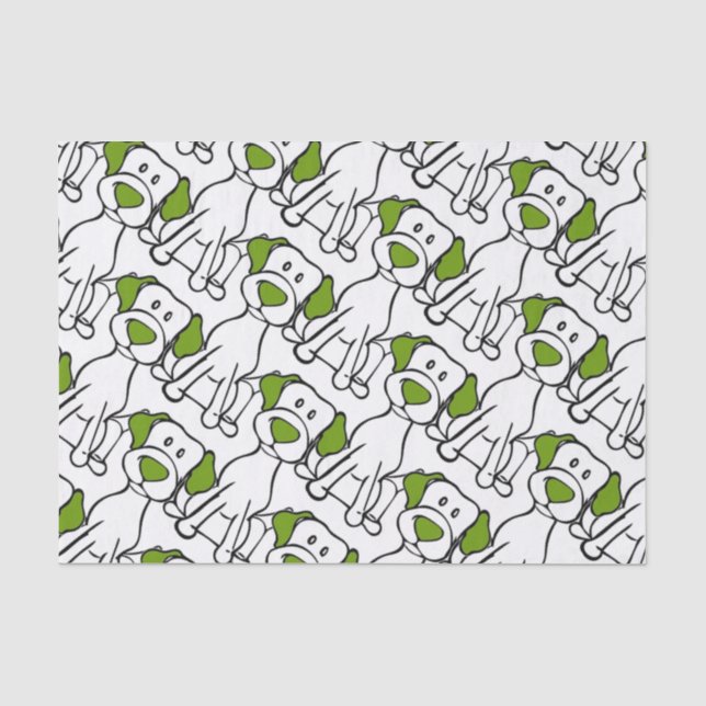 Papel De Seda Labrador (Frente )