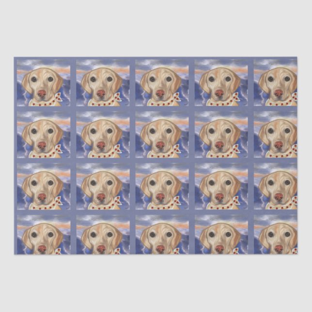 Papel De Seda Labrador Retriever (Frente )
