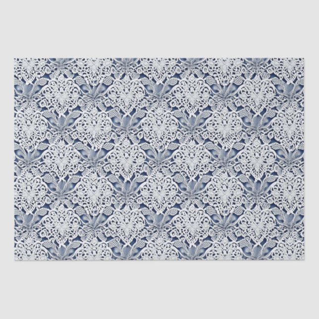 Papel De Seda Lace Delicado (Frente )