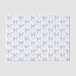 Papel De Seda Laço Azul 