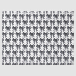 Papel De Seda Laço Coquete Preto