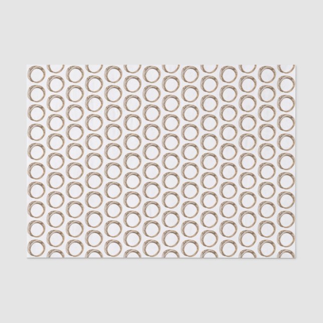 Papel De Seda Laço de Cowboy  (Frente )