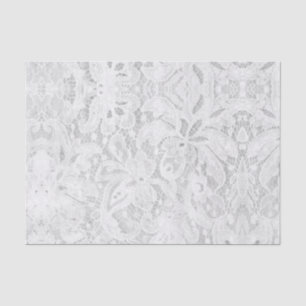 Papel De Seda Laço do branco de Falln