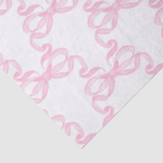 Papel De Seda Laço Rosa