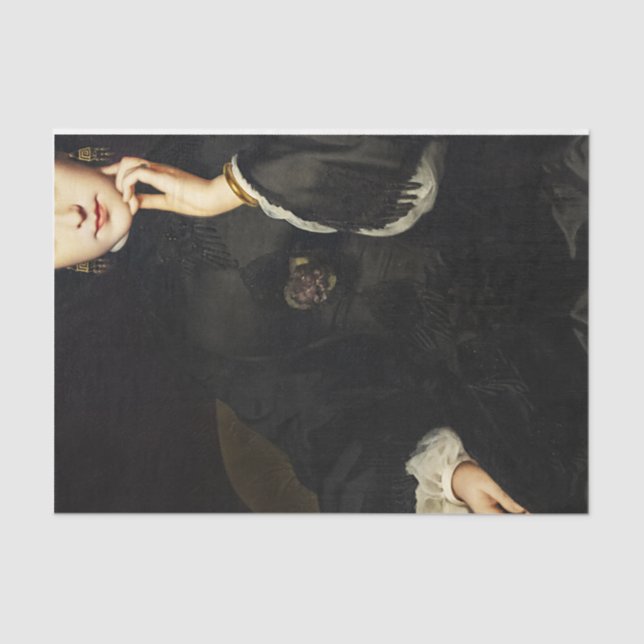 Papel De Seda Lady in Black (Frente )