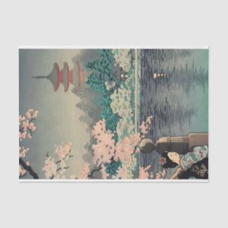 Papel De Seda Lady Japonesa por Lake