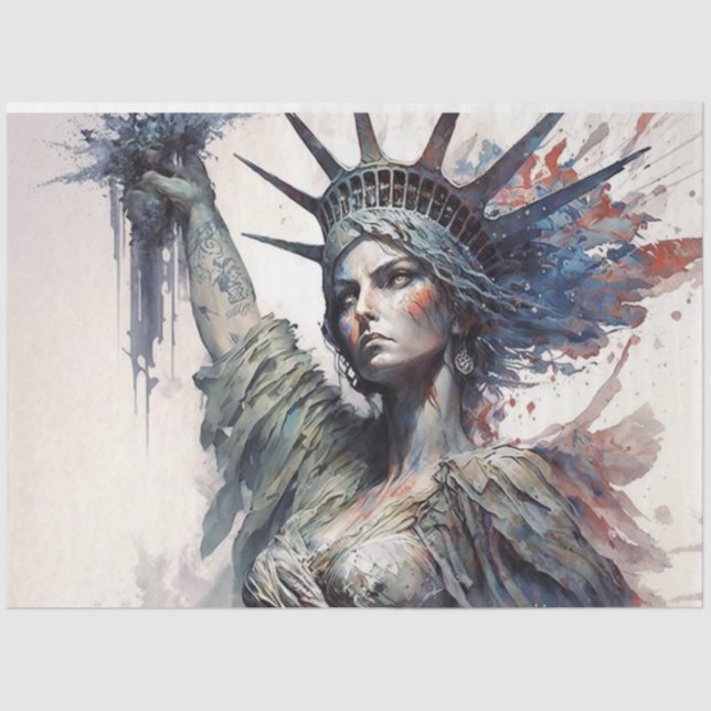 Papel De Seda Lady Liberty (Frente )