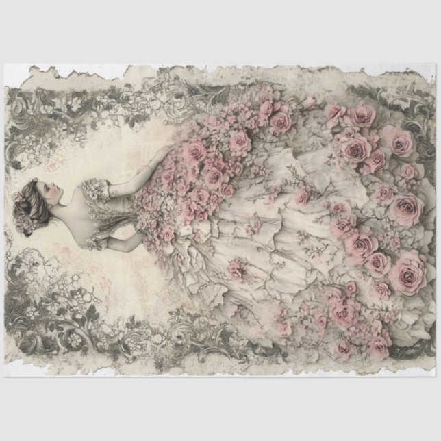 Papel De Seda Lady Namorados (Frente )