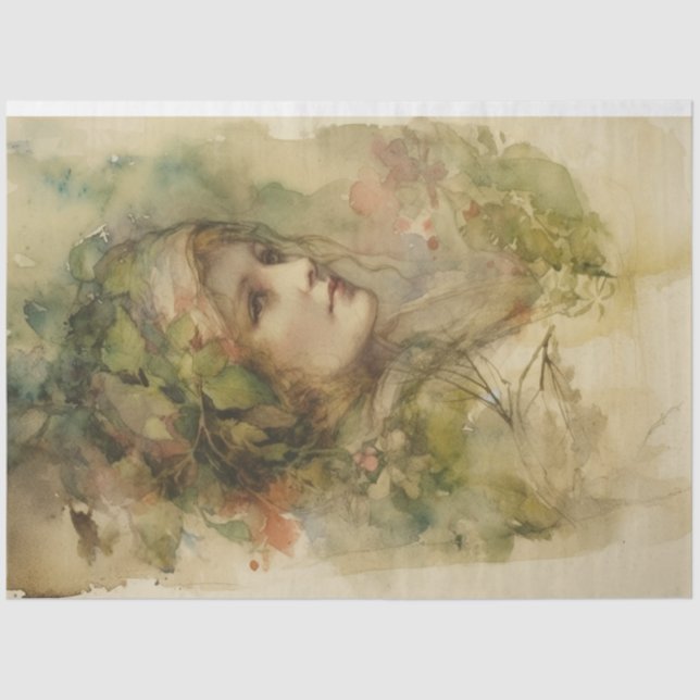 Papel De Seda Lady Primavera (Frente )