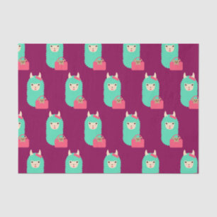 Papel De Seda Lama feminino Emoji