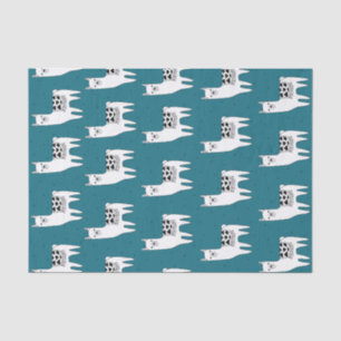 Papel De Seda Lamas esboçado modernos na moda
