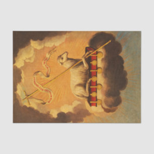 Papel De Seda Lamb de Deus, Agnus Dei por José Campeche y Jordan