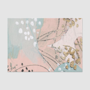 Papel De Seda Lâmpada e Dourada I