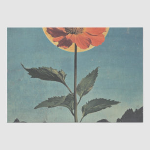 Papel De Seda Lâmpada Laranja Luz - Charme de Boho Vintage (2)