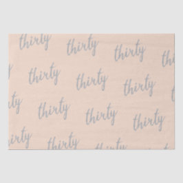 Papel De Seda Lâmpada prateada 30 Festas de aniversário com bril