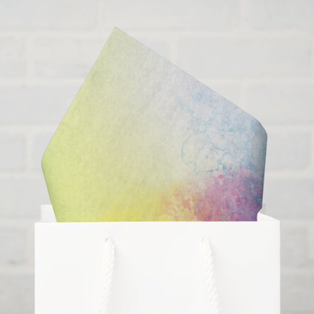 Papel De Seda lampejo de cor (Sacola de presentes)